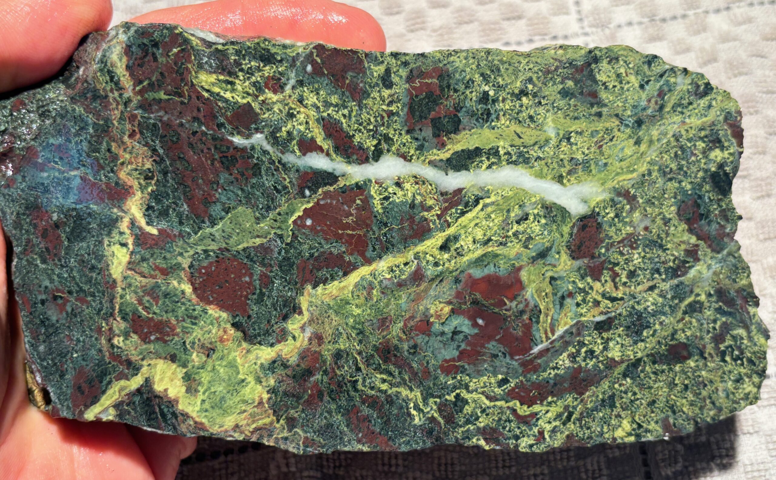 Port Alberni Epidote / Jasper Blend
